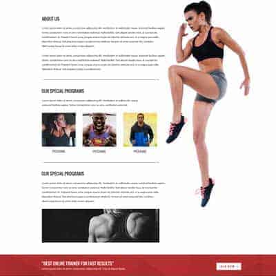 Fitness - About