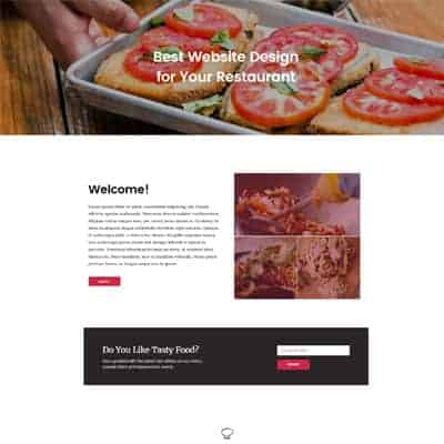 Restaurant 1 - Home
