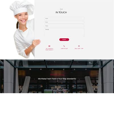 Restaurant 2 - Contact