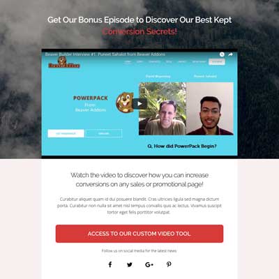 Sales Funnel Video