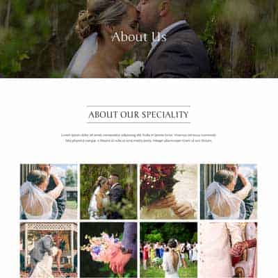 Wedding Photography - About