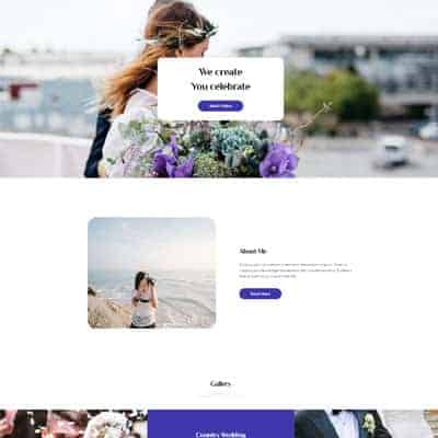 Wedding Photographer - Home