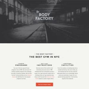 The Body Factory - Home